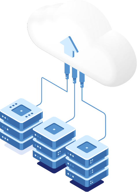 클라우드 서비스 메인 이미지
